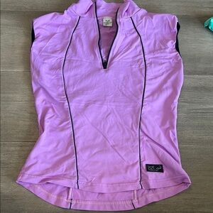 Women's Purple Sleeveless Top